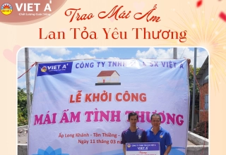 Khởi Công Mái Ấm Tình Thương Tại Bến Tre Việt Á Lan Tỏa Yêu Thương
