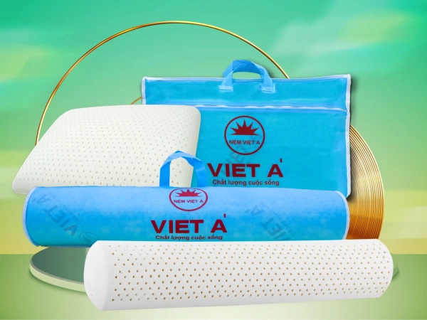 GỐI ÔM CAO SU THIÊN NHIÊN VIỆT Á