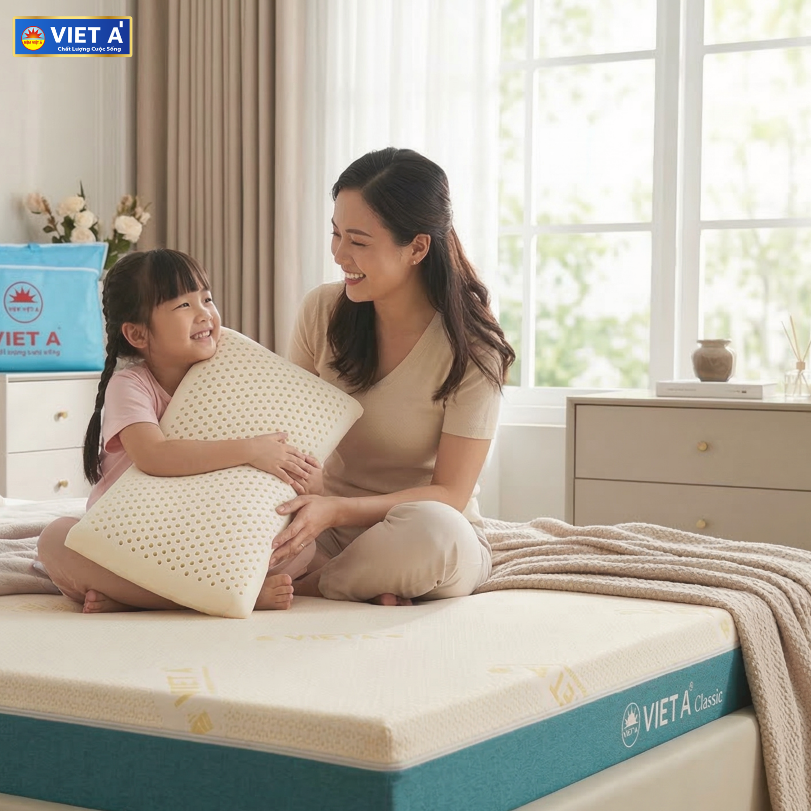 Chọn nệm phù hợp cho trẻ nhỏ