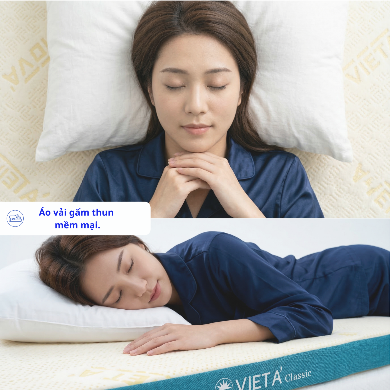 Nệm Việt Á đồng hành cùng giấc ngủ trẻ nhỏ