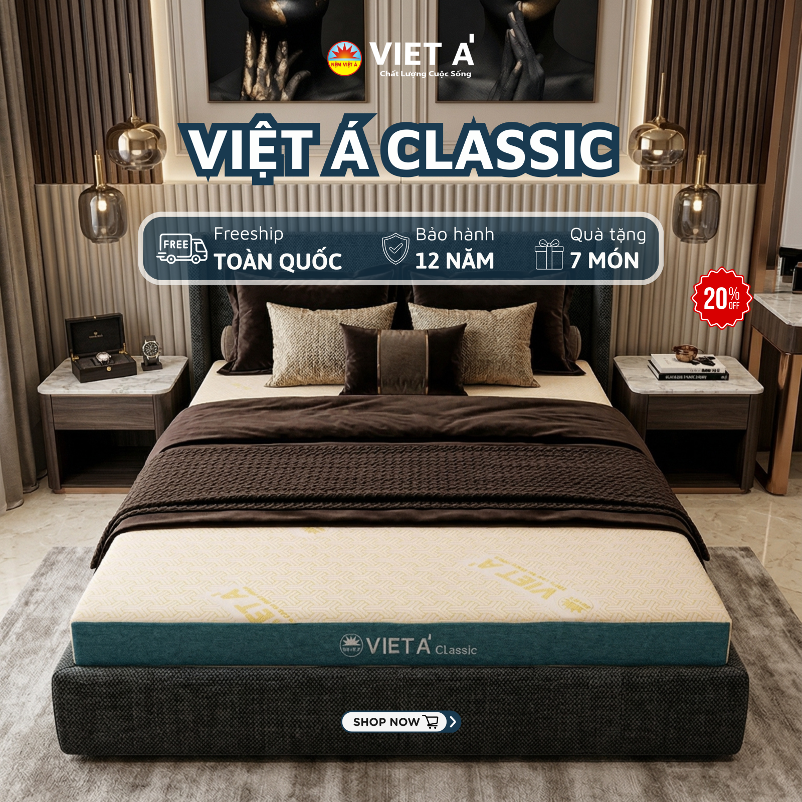 Giấc ngủ khỏe mạnh cho trẻ cùng Nệm Việt Á