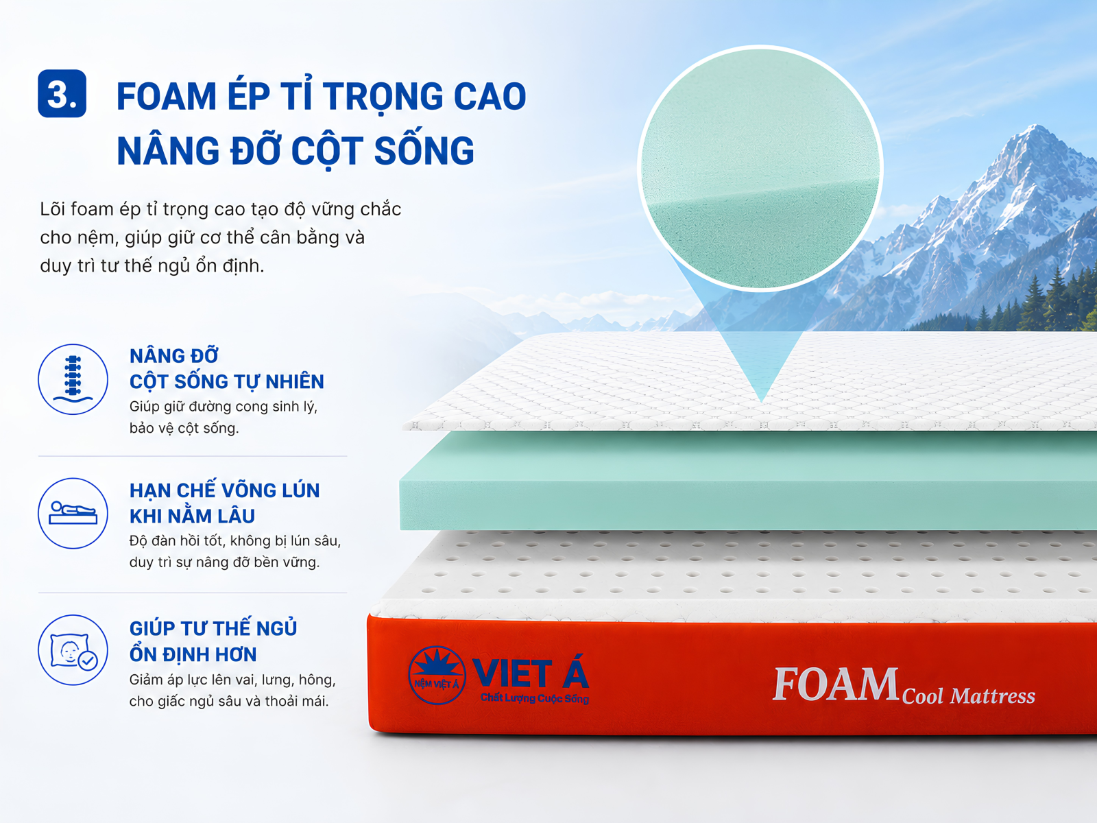 Foam ép tỉ trọng cao