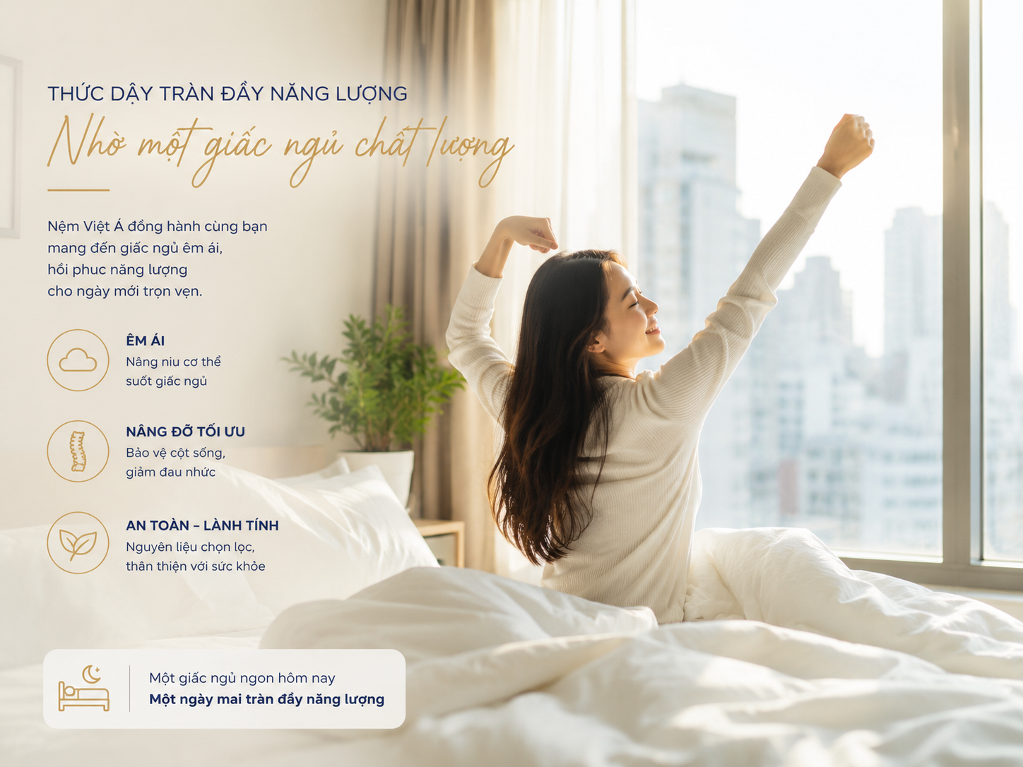 Lấy lại năng lượng khi căng thẳng
