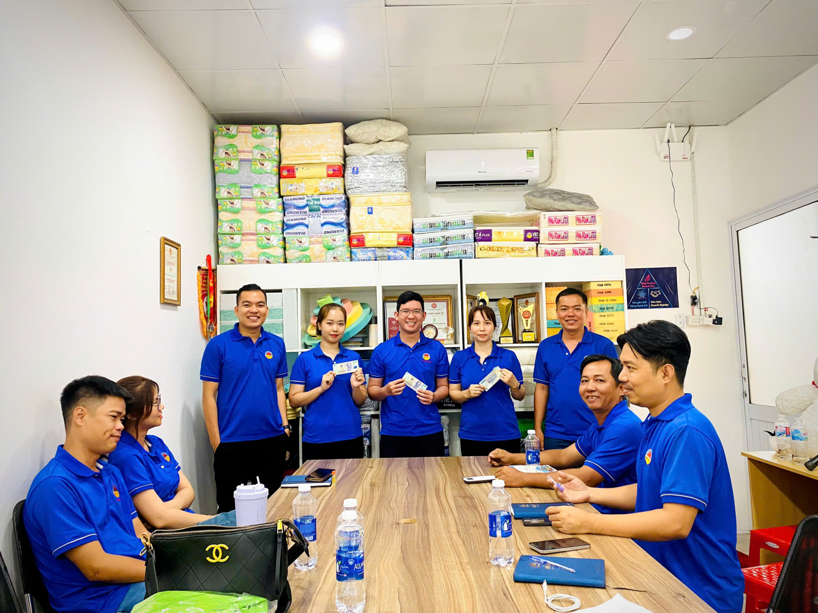 Hoạt động chia sẻ tri thức nội bộ tại Nệm Việt Á